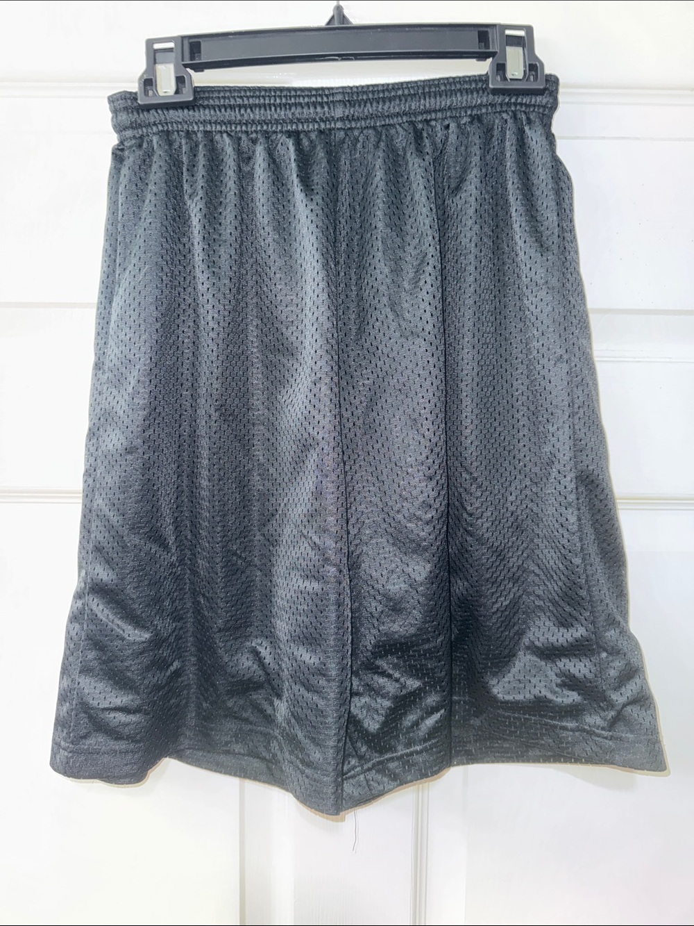 A4  Lined Athletic Mesh Shorts Black Medium with Elastic & DrawstringWaistband M
